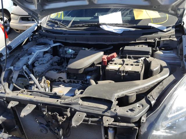 JN8AS5MT4FW671701 - 2015 NISSAN ROGUE SELE SILVER photo 7