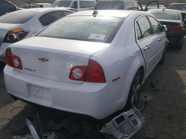 1G1ZC5E09CF339533 - 2012 CHEVROLET MALIBU 1LT WHITE photo 4