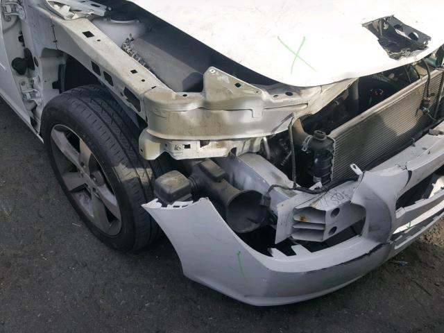 1G1ZC5E09CF339533 - 2012 CHEVROLET MALIBU 1LT WHITE photo 9