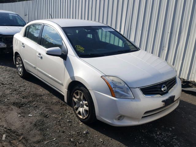 3N1AB6AP6AL664663 - 2010 NISSAN SENTRA 2.0 WHITE photo 1