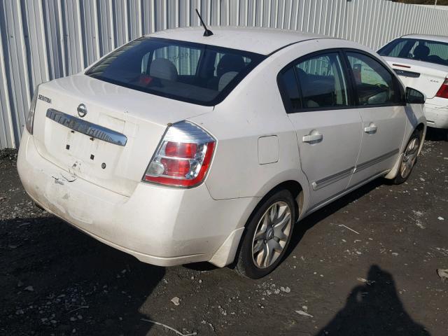 3N1AB6AP6AL664663 - 2010 NISSAN SENTRA 2.0 WHITE photo 4