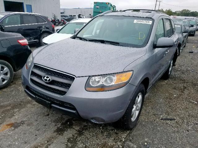 5NMSG13D37H109376 - 2007 HYUNDAI SANTA FE G GRAY photo 2