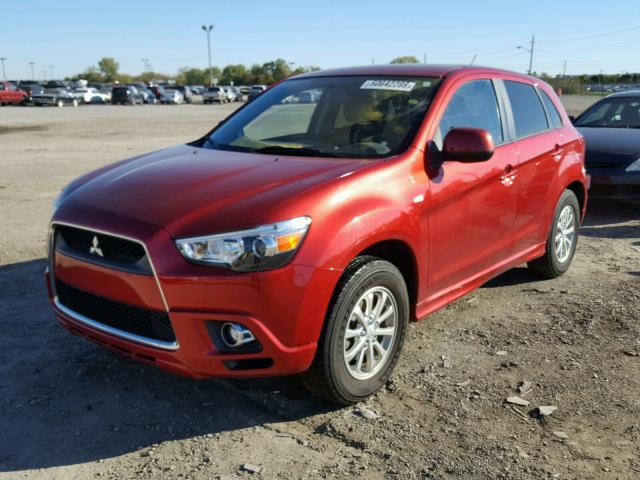 JA4AP3AU9BZ024762 - 2011 MITSUBISHI OUTLANDER RED photo 2