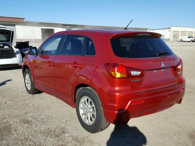 JA4AP3AU9BZ024762 - 2011 MITSUBISHI OUTLANDER RED photo 3