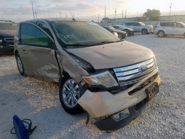 2FMDK38C97BB45358 - 2007 FORD EDGE SEL GOLD photo 1