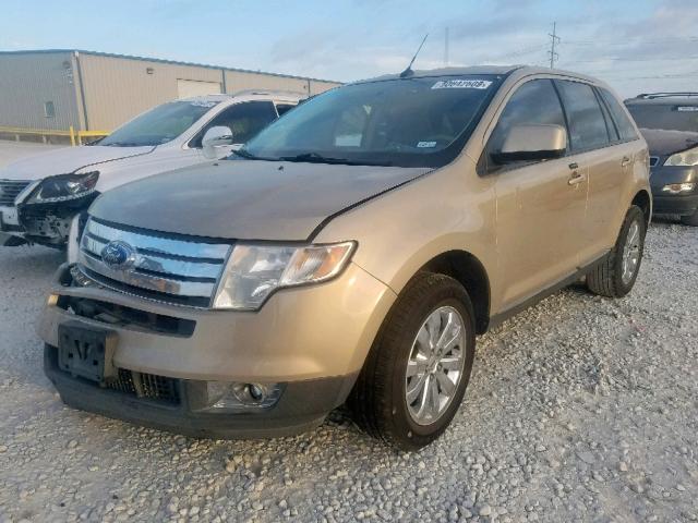 2FMDK38C97BB45358 - 2007 FORD EDGE SEL GOLD photo 2