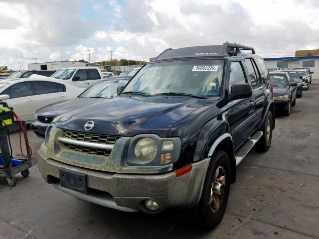 5N1ED28Y34C635102 - 2004 NISSAN XTERRA XE BLACK photo 2