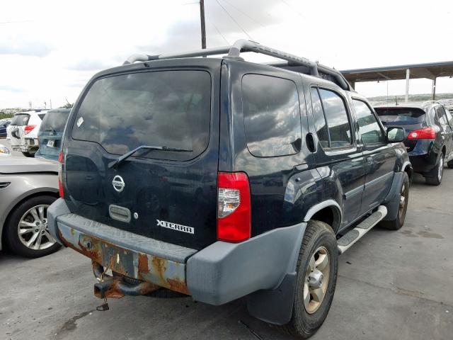 5N1ED28Y34C635102 - 2004 NISSAN XTERRA XE BLACK photo 4