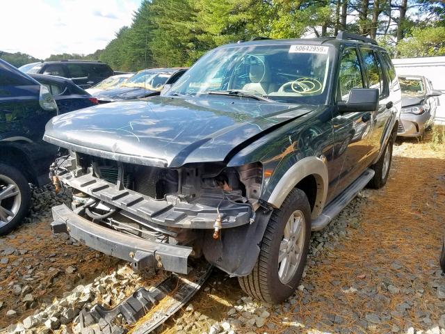 1FMEU7EE3AUA22930 - 2010 FORD EXPLORER E GRAY photo 2