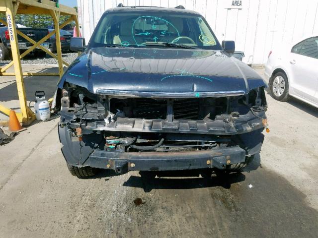 1FMEU7EE3AUA22930 - 2010 FORD EXPLORER E GRAY photo 9