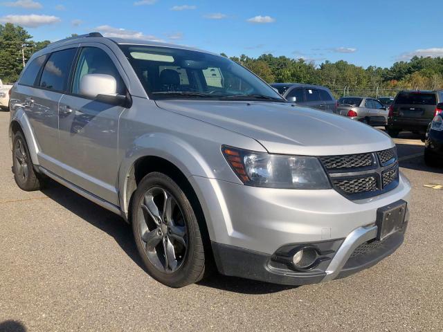 3C4PDDGG7ET311674 - 2014 DODGE JOURNEY CR SILVER photo 1