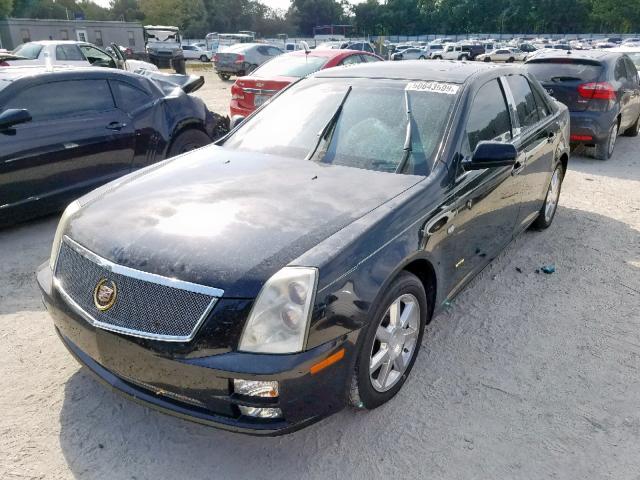 1G6DC67A650190794 - 2005 CADILLAC STS BLACK photo 2