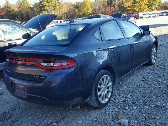 1C3CDFCA5DD681705 - 2013 DODGE DART LIMIT BLACK photo 4