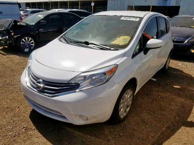 3N1CE2CP9FL441174 - 2015 NISSAN VERSA NOTE WHITE photo 2