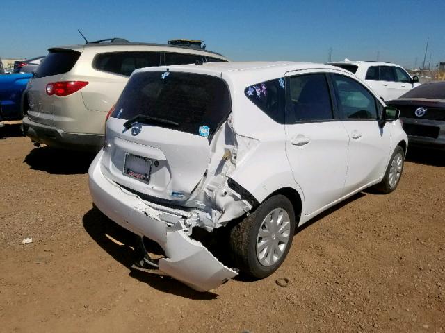 3N1CE2CP9FL441174 - 2015 NISSAN VERSA NOTE WHITE photo 4