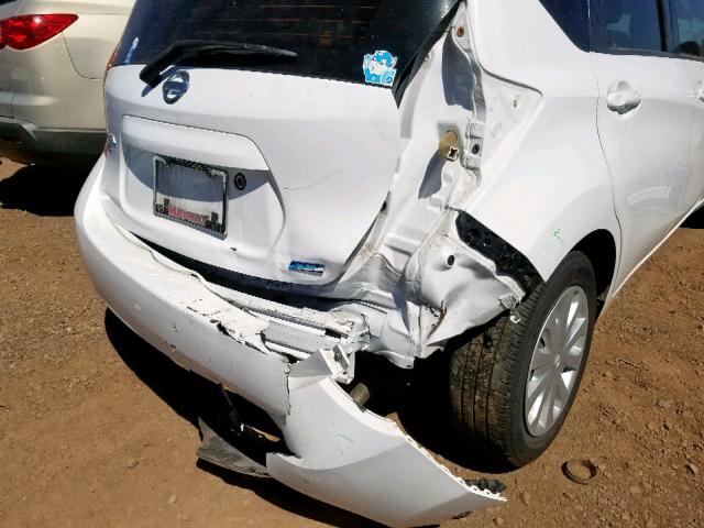 3N1CE2CP9FL441174 - 2015 NISSAN VERSA NOTE WHITE photo 9