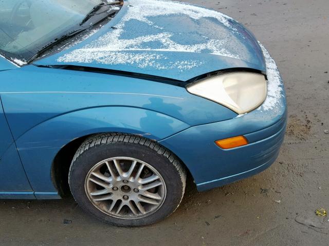 1FAFP3839YW296995 - 2000 FORD FOCUS ZTS BLUE photo 9