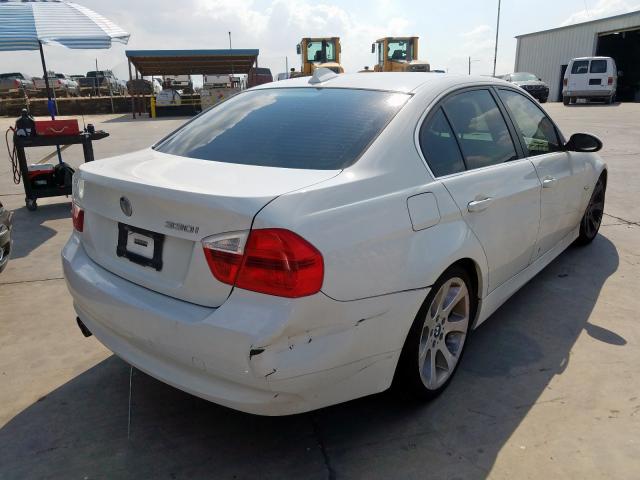 WBAVB33516PS11312 - 2006 BMW 330 I WHITE photo 4