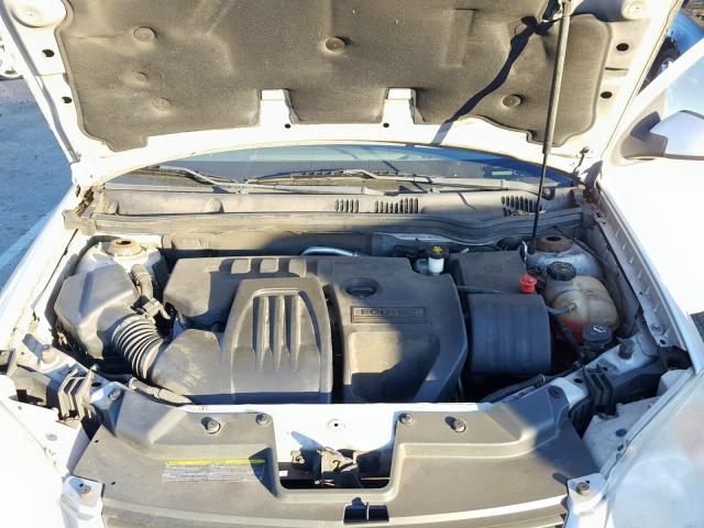 1G1AL55F677143518 - 2007 CHEVROLET COBALT LT SILVER photo 7