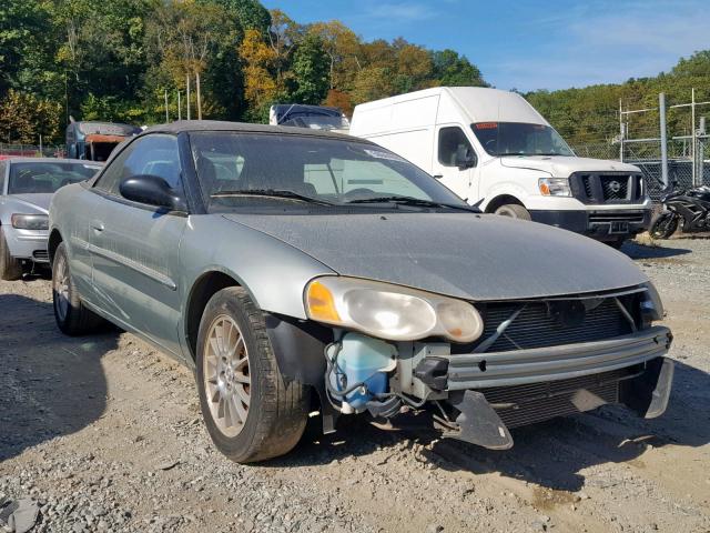 1C3EL55R16N189291 - 2006 CHRYSLER SEBRING TO BLUE photo 1