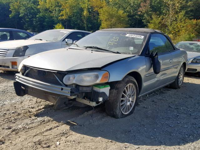 1C3EL55R16N189291 - 2006 CHRYSLER SEBRING TO BLUE photo 2