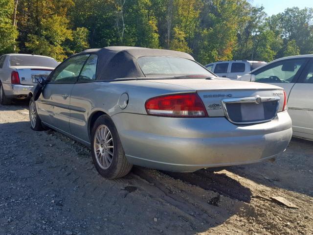 1C3EL55R16N189291 - 2006 CHRYSLER SEBRING TO BLUE photo 3