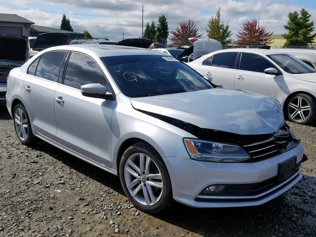 3VWLA7AJ7FM250512 - 2015 VOLKSWAGEN JETTA TDI SILVER photo 1