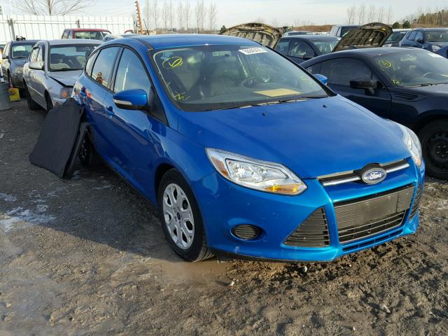 1FADP3K23DL202080 - 2013 FORD FOCUS SE BLUE photo 1