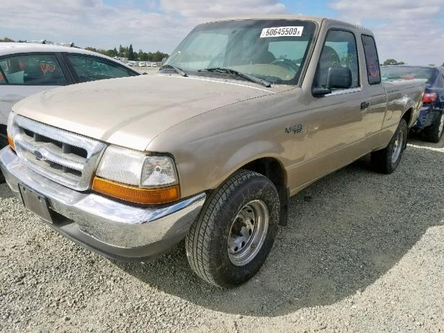 1FTYR14C4YTA25268 - 2000 FORD RANGER SUP GOLD photo 2