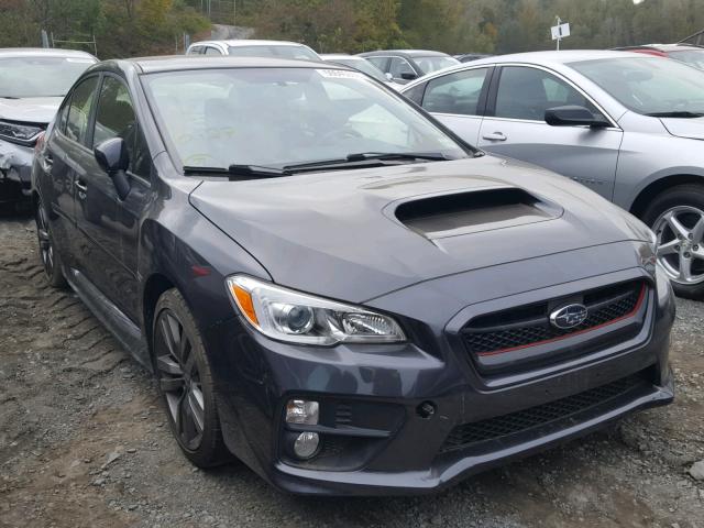 JF1VA1F67H9818021 - 2017 SUBARU WRX PREMIU GRAY photo 1