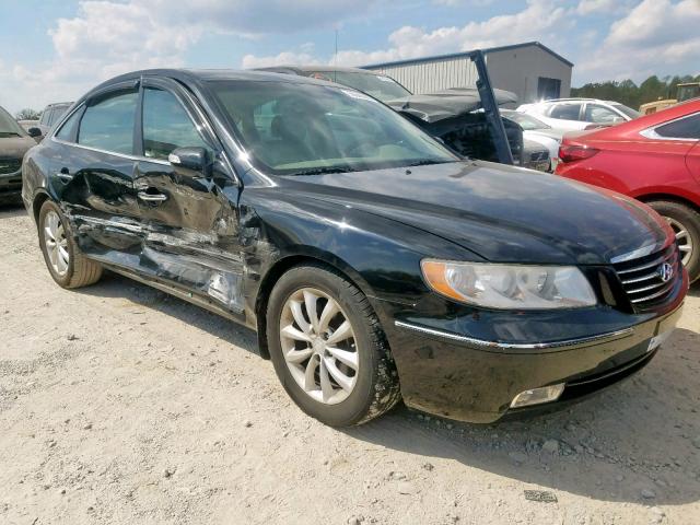 KMHFC46F97A149737 - 2007 HYUNDAI AZERA SE BLACK photo 1