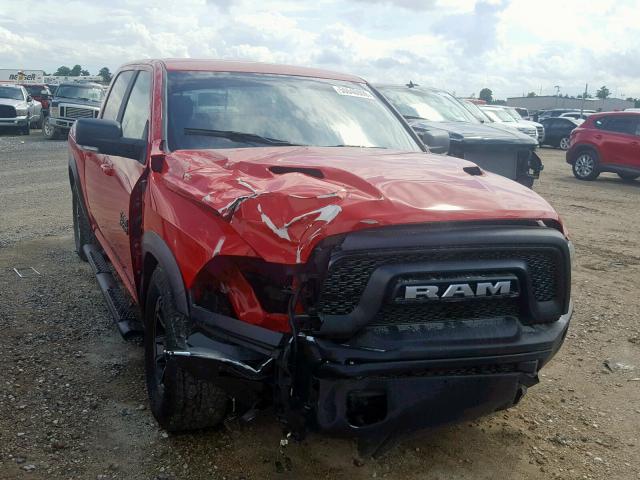 1C6RR7YT1JS209541 - 2018 RAM 1500 REBEL წითელი ფოტო 1