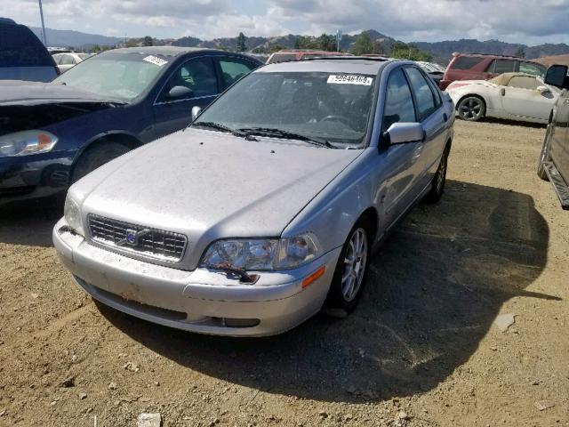 YV1VS29553F935195 - 2003 VOLVO S40 1.9T SILVER photo 2