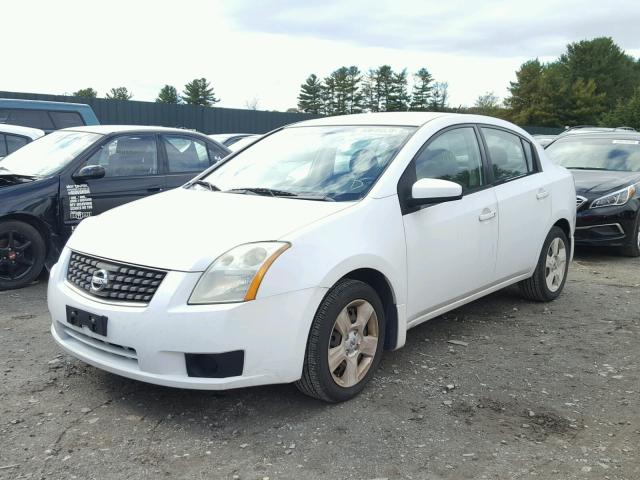 3N1AB61E47L712846 - 2007 NISSAN SENTRA 2.0 WHITE photo 2