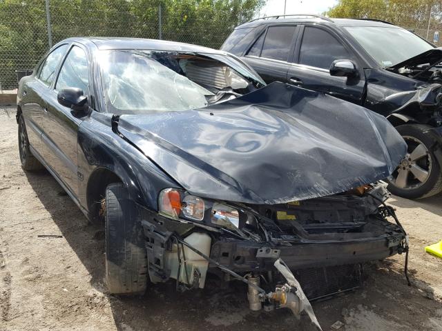 YV1RS61T332273417 - 2003 VOLVO S60 BLACK photo 1