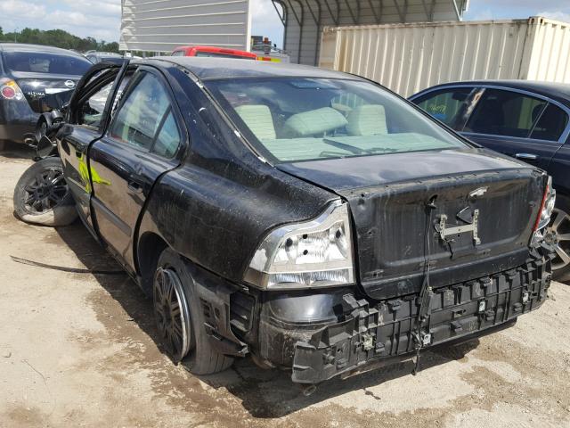 YV1RS61T332273417 - 2003 VOLVO S60 BLACK photo 3