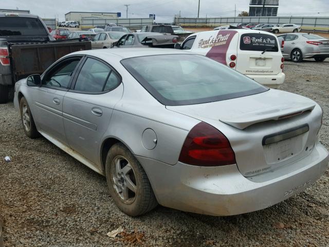 2G2WS522941216105 - 2004 PONTIAC GRAND PRIX ვერცხლისფერი ფოტო 3