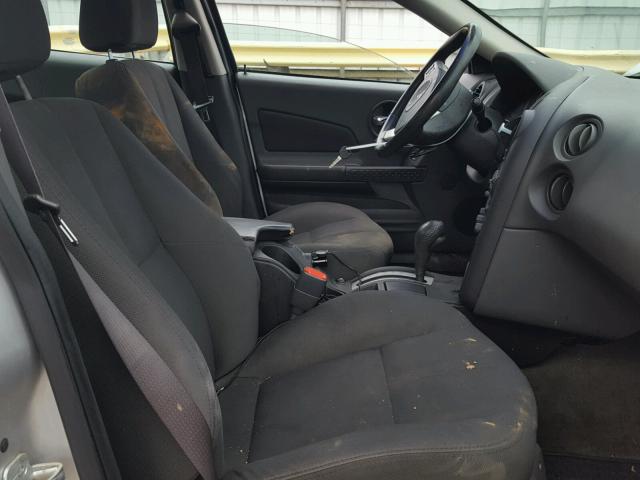 2G2WS522941216105 - 2004 PONTIAC GRAND PRIX ვერცხლისფერი ფოტო 5