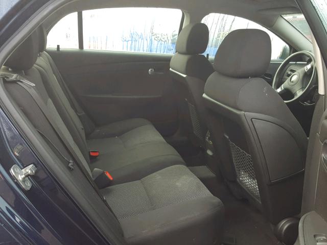 1G1ZH57B984309306 - 2008 CHEVROLET MALIBU 1LT ლურჯი ფოტო 6