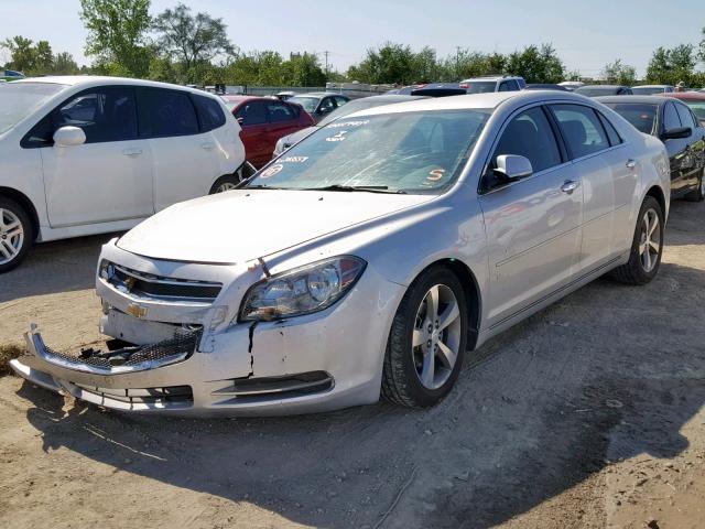 1G1ZC5E05CF283557 - 2012 CHEVROLET MALIBU 1LT 银色 照片 2