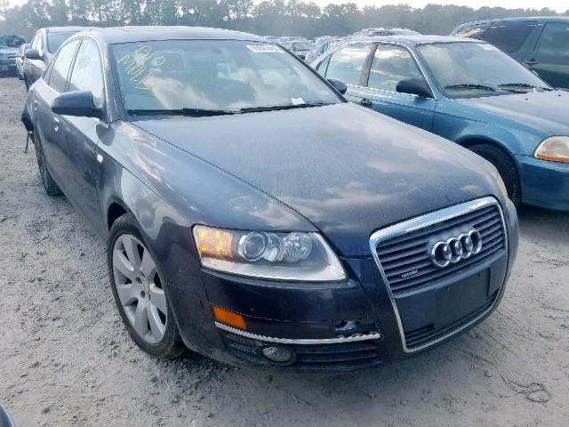 WAUDG74F05N098300 - 2005 AUDI A6 3.2 QUA BLUE photo 1