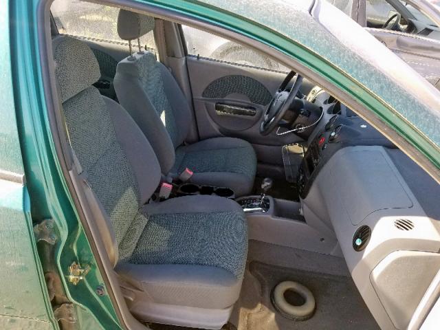 KL1TJ62624B208882 - 2004 CHEVROLET AVEO LS GREEN photo 5