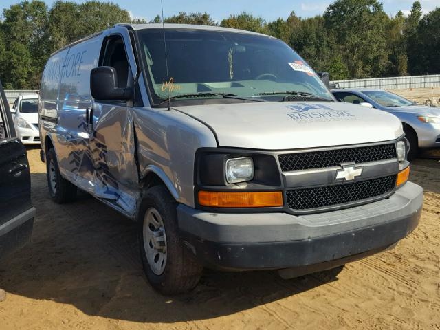 1GCFG154X91148025 - 2009 CHEVROLET EXPRESS G1 SILVER photo 1