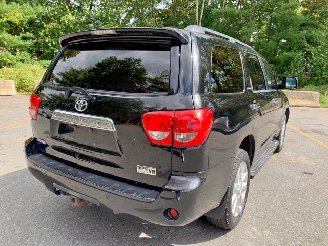 5TDDY5G18AS037852 - 2010 TOYOTA SEQUOIA PL BLACK photo 3