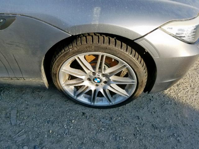 WBALM7C50CE384965 - 2012 BMW Z4 SDRIVE3 Gris foto 9