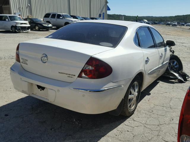 2G4WD532451311687 - 2005 BUICK LACROSSE C WHITE photo 4