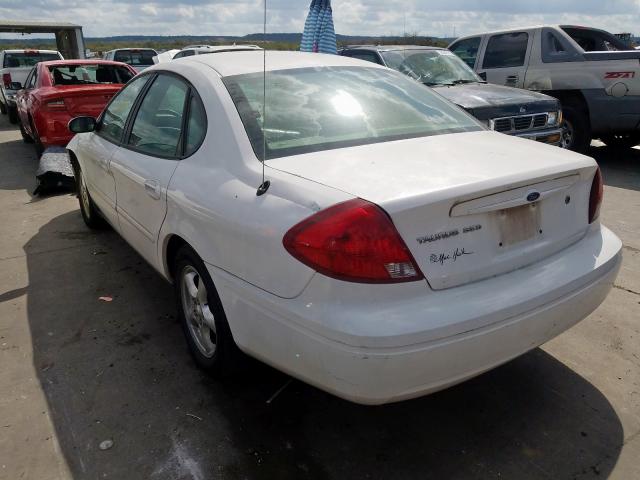 1FAFP55U44G105402 - 2004 FORD TAURUS SES WHITE photo 3