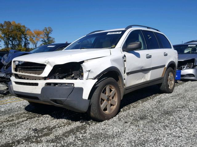 YV1CY59H241059489 - 2004 VOLVO XC90 WHITE photo 2