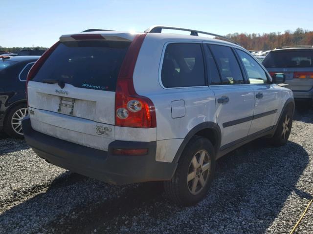 YV1CY59H241059489 - 2004 VOLVO XC90 WHITE photo 4