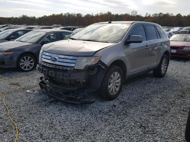 2FMDK39C08BB46480 - 2008 FORD EDGE LIMIT SILVER photo 2